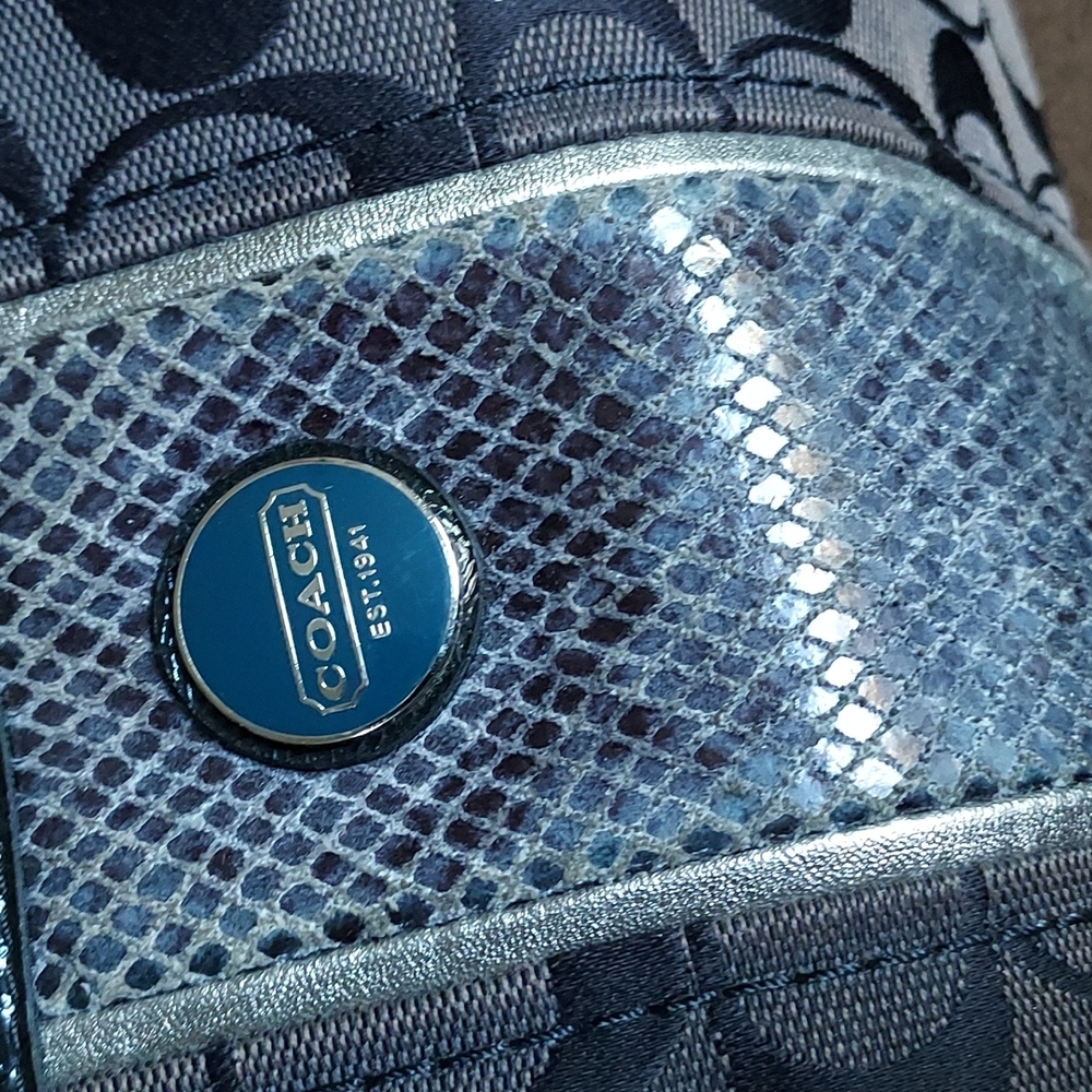 Coach Signature Stripe Python - image 3